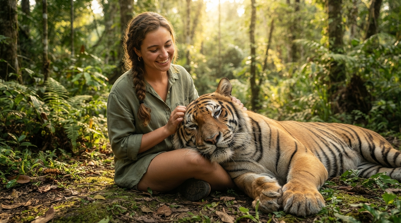 friendly tiger dream meaning