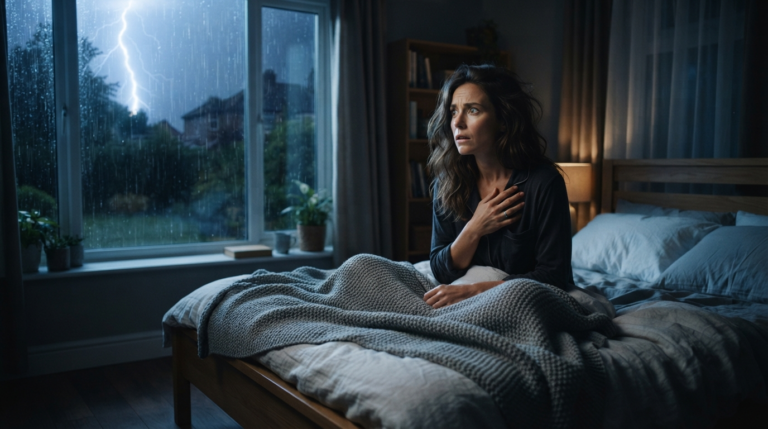 loud noise in dream woke me up spiritual meaning