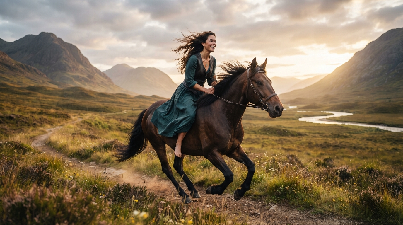 spiritual meaning of riding a horse in a dream