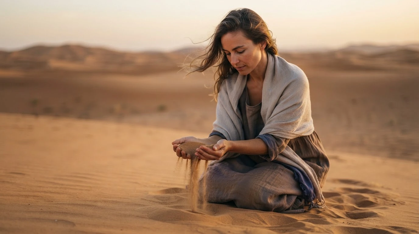 spiritual meaning of sand in a dream