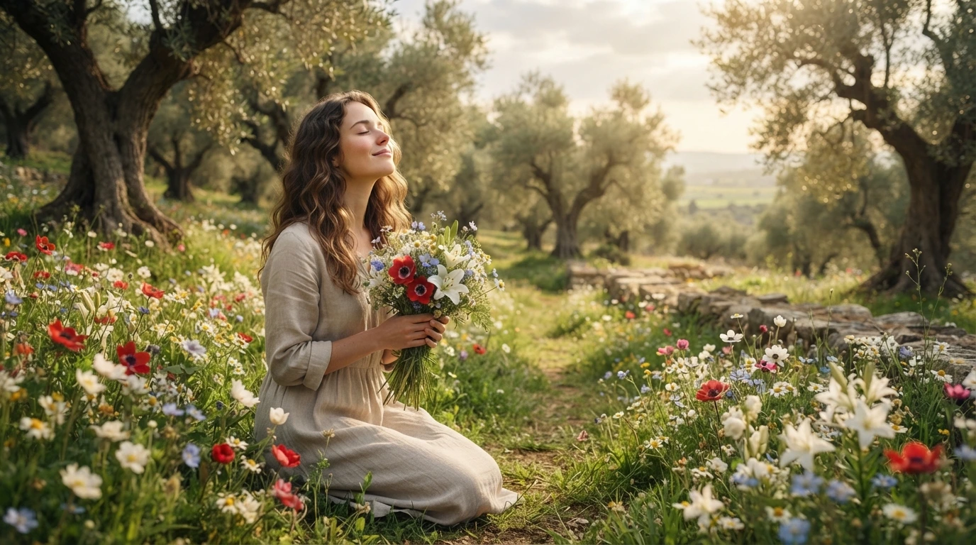 biblical meaning of flowers in a dream