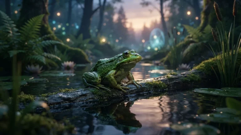 spiritual meaning of frog in a dream