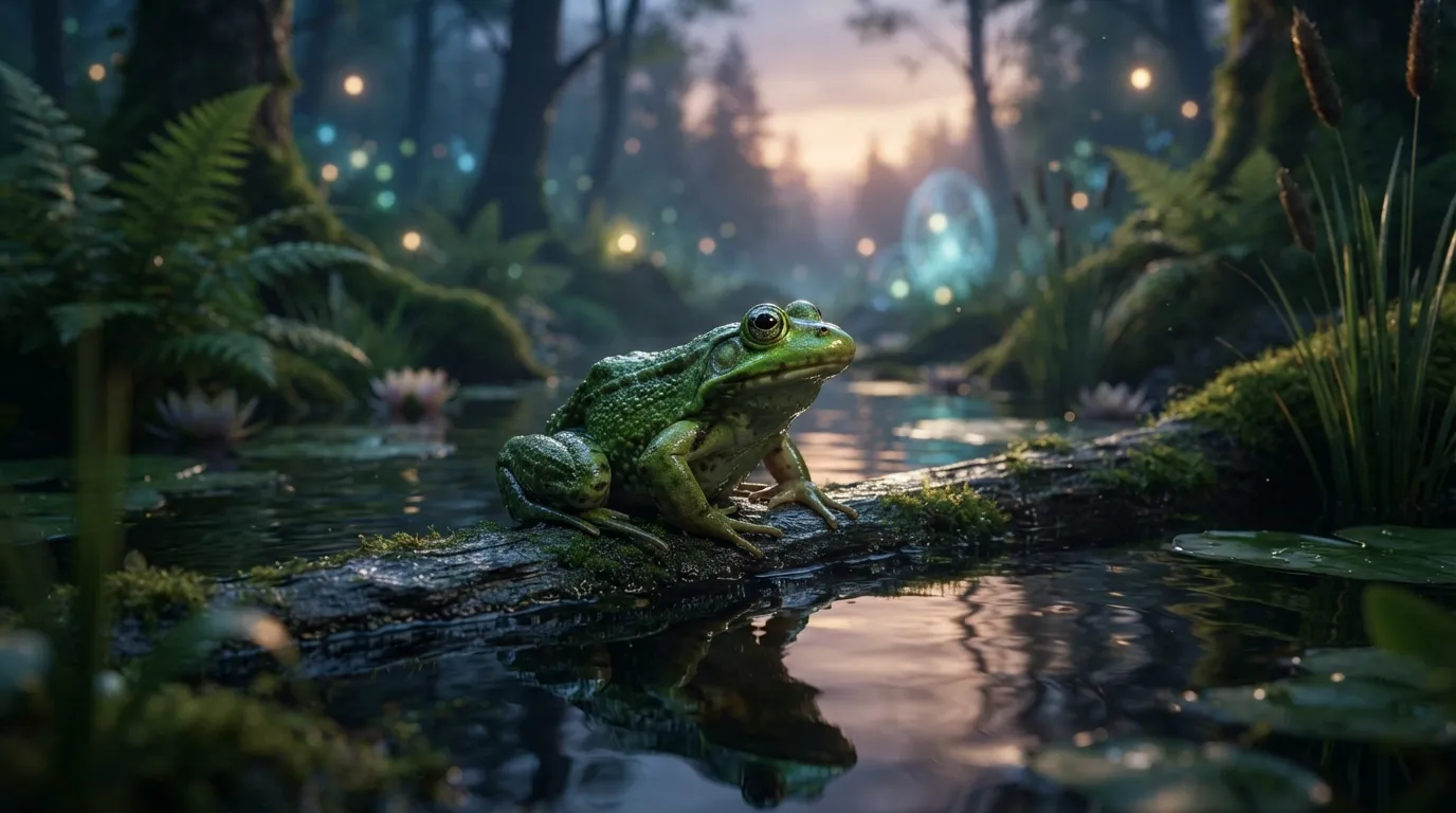 spiritual meaning of frog in a dream