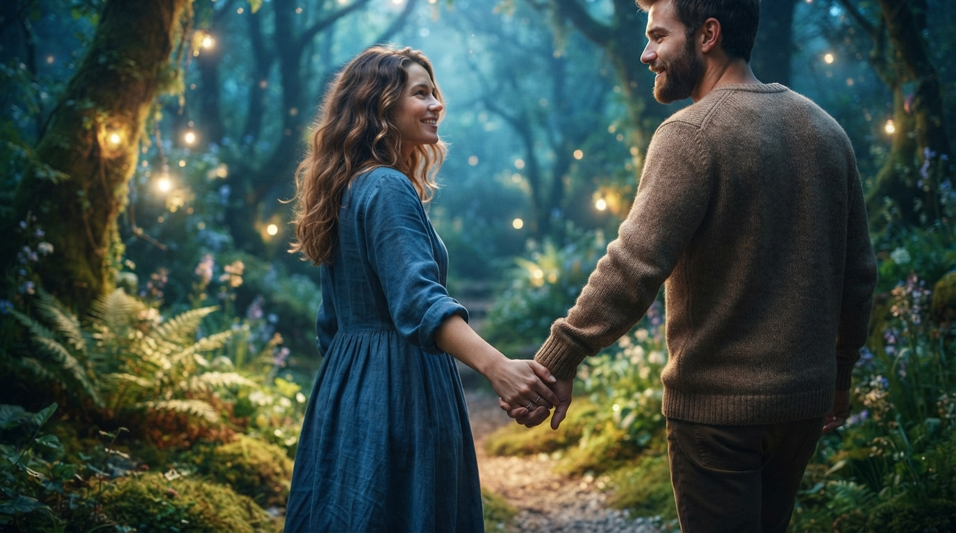 spiritual meaning of holding hands in a dream