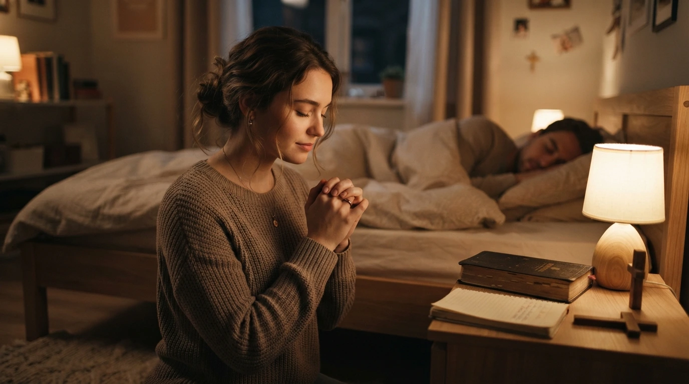 spiritual meaning of praying for someone in a dream