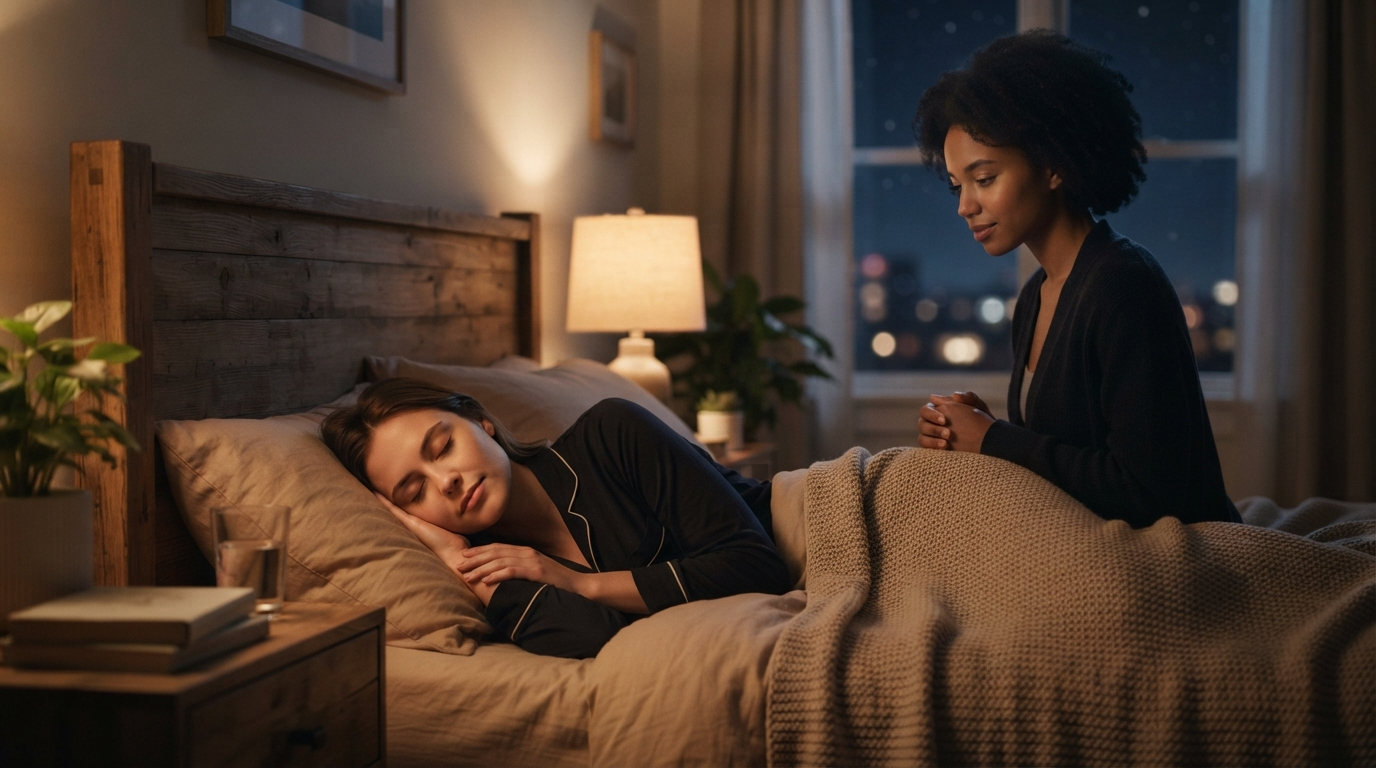 spiritual meaning of seeing yourself sleeping in a dream