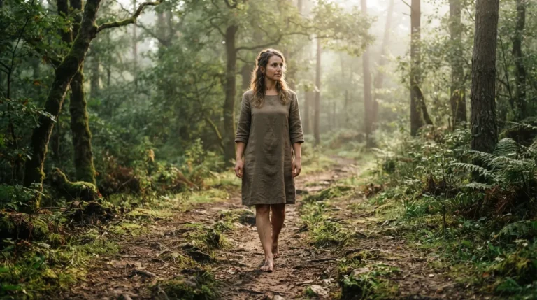 spiritual meaning of walking barefoot in a dream