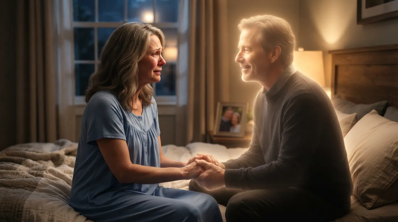 talking to dead husband in dream biblical meaning