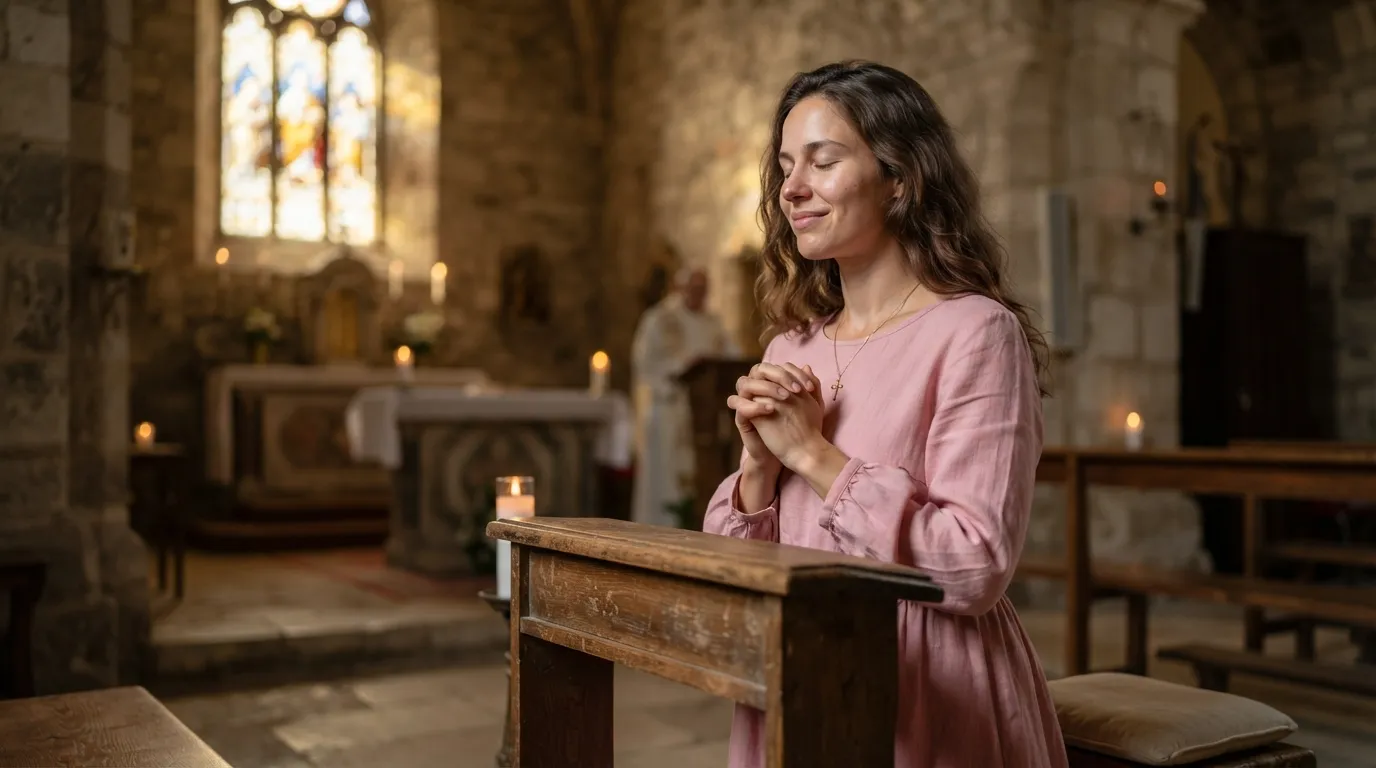 wearing pink in a dream biblical meaning