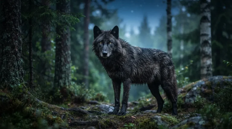black wolf dream meaning