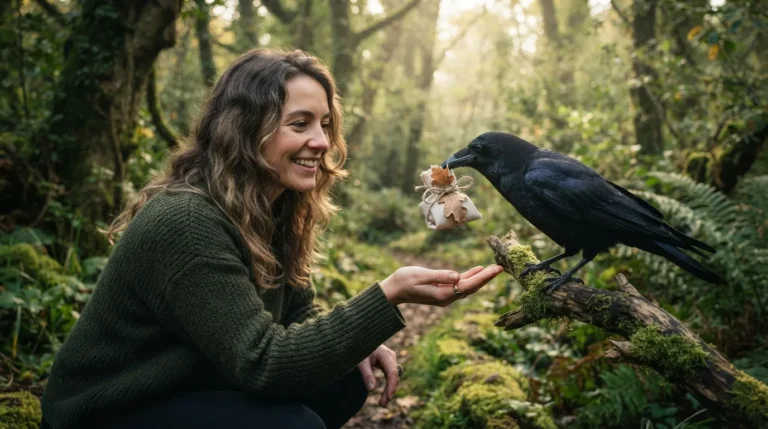 dream-about-a-crow-bringing-you-a-gift