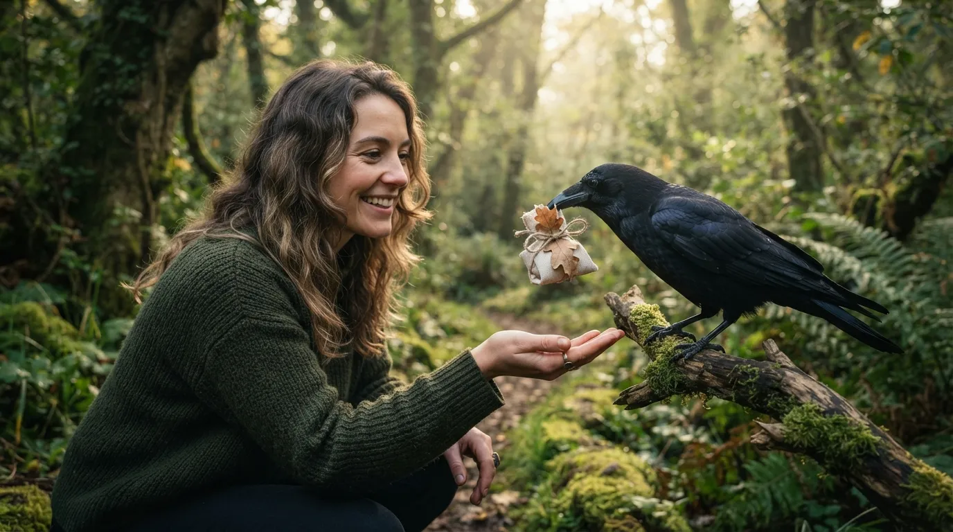 dream-about-a-crow-bringing-you-a-gift
