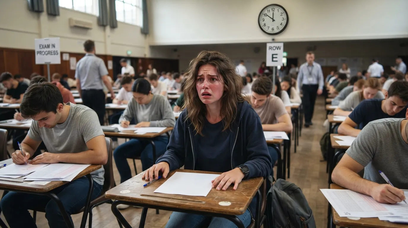 missing an important exam in a dream