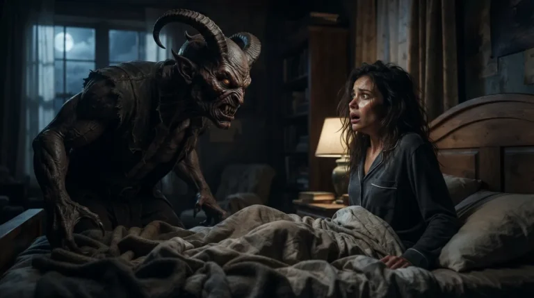 seeing a demon in a dream