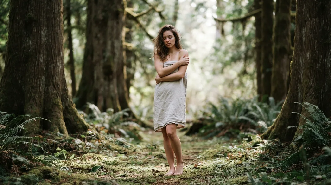spiritual meaning of being naked in a dream