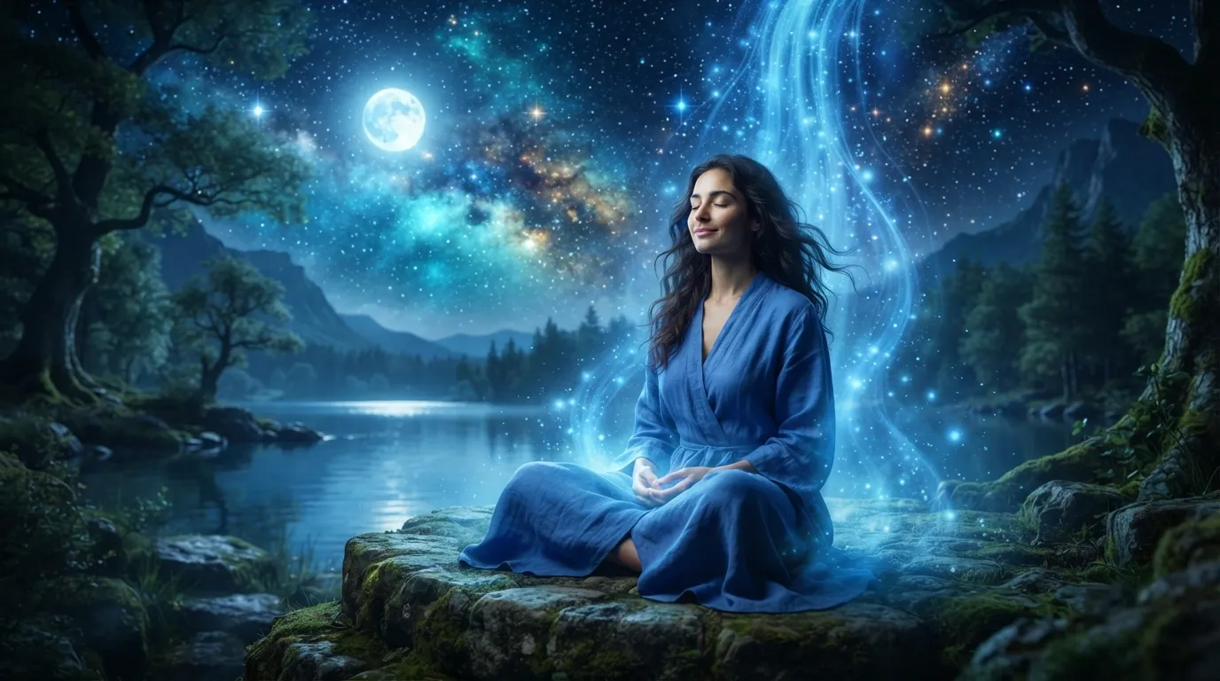 spiritual meaning of blue in a dream