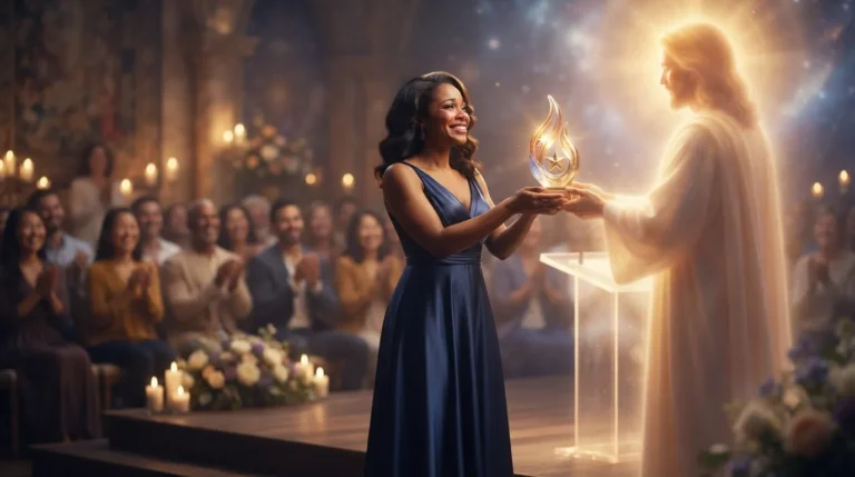spiritual meaning of receiving an award in a dream