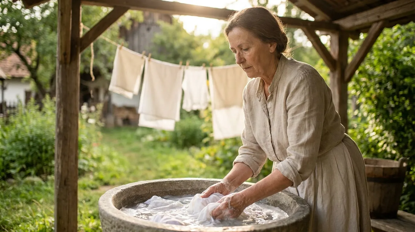 spiritual meaning of washing clothes in a dream