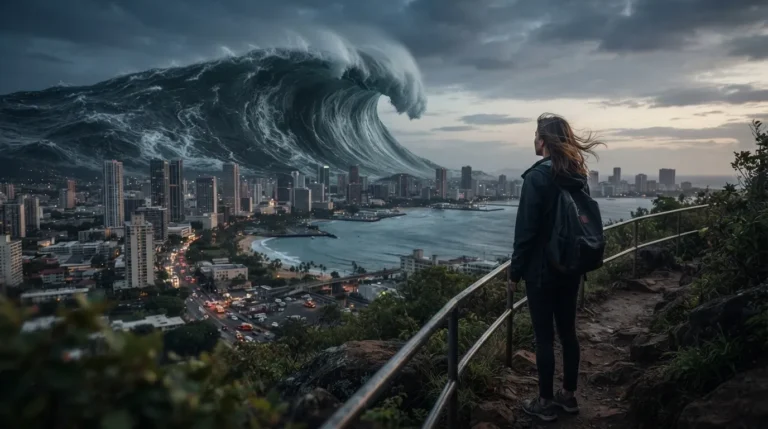 tsunami in a dream