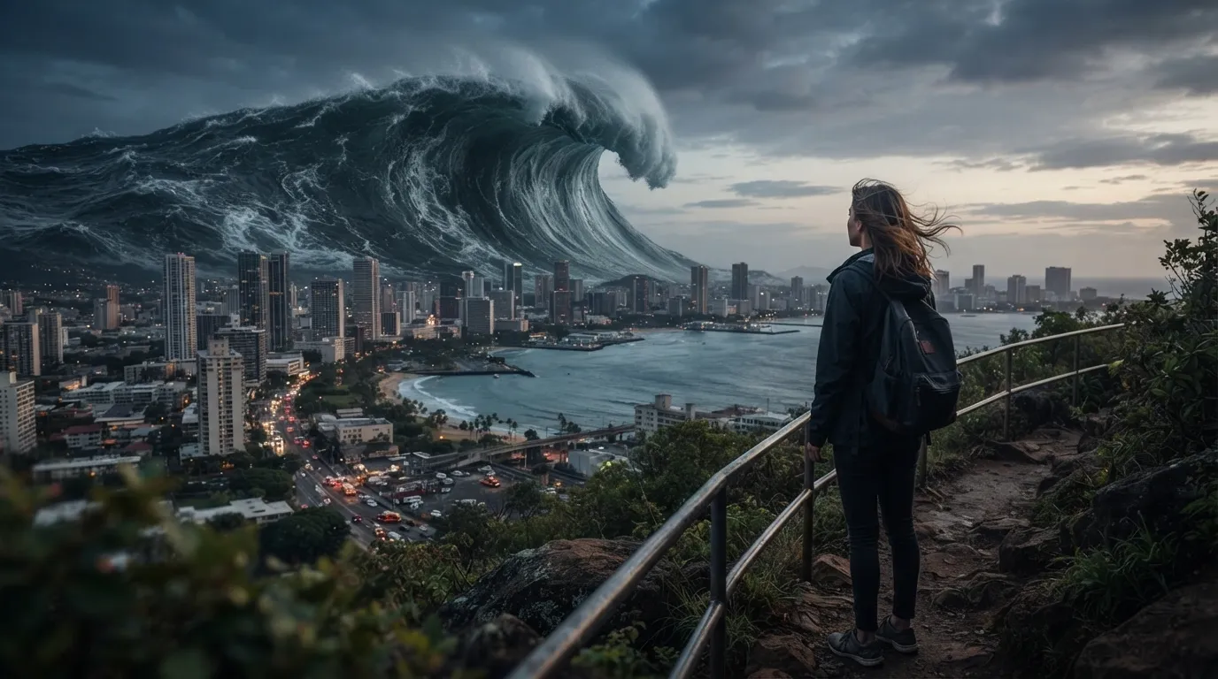 tsunami in a dream