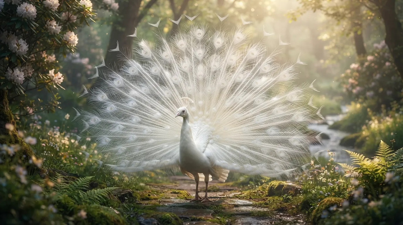 white-peacock-in-a-dream